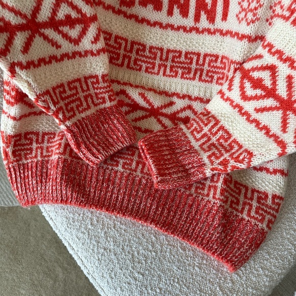 GANNI Egret Wool Sweater - Picture 9 of 9